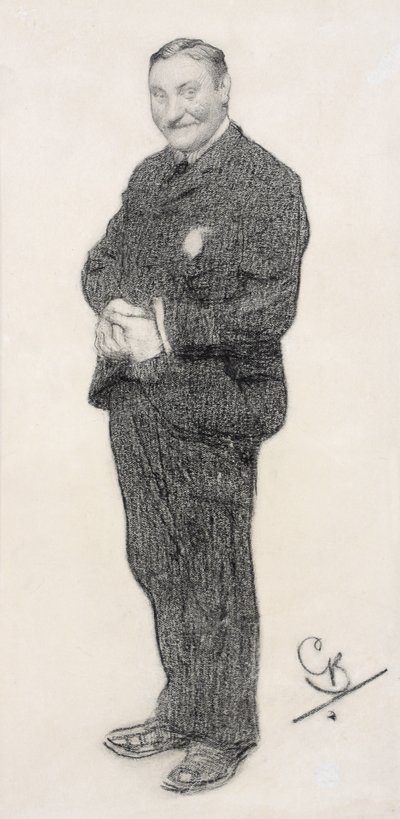 Ritratto di H G Wells da George Belcher