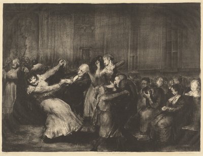Danza in un manicomio da George Bellows