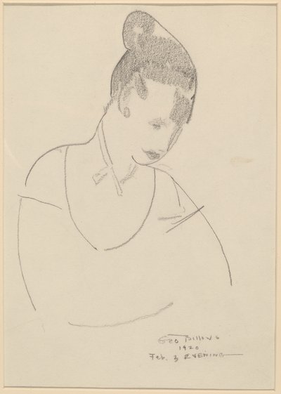 Elsie Speicher [verso] da George Bellows