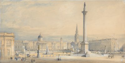 Piano proposto per Trafalgar Square da George Belton Moore