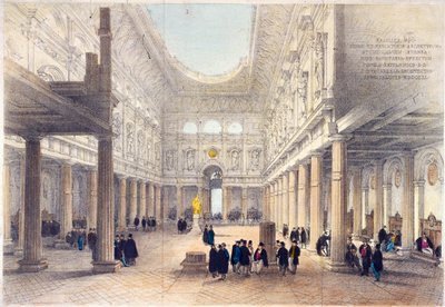 Interno della Royal Exchange, Londra da George Belton Moore