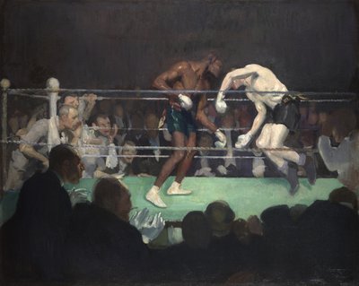 Incontro di boxe da George Benjamin Luks