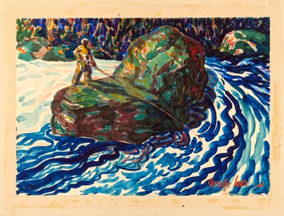 Pesca con la guida da George Benjamin Luks