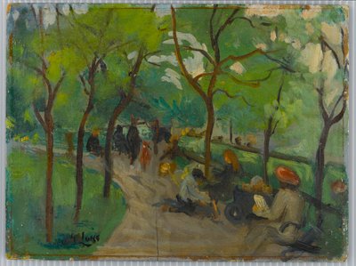 Prospect Park, c.1902-10 da George Benjamin Luks
