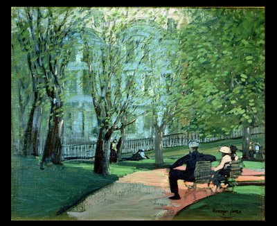 Giornata Estiva, Giardino Pubblico di Boston da George Benjamin Luks
