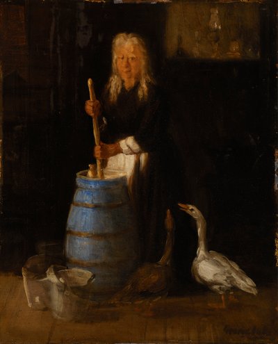 La zangola blu da George Benjamin Luks