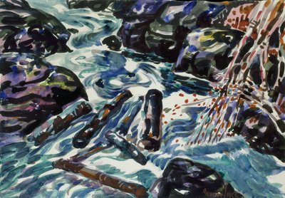 Il ruscello, Nuova Scozia da George Benjamin Luks