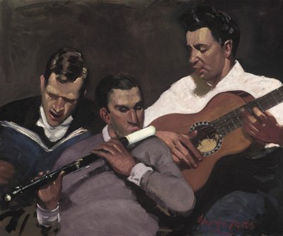 Tre sergenti maggiori da George Benjamin Luks