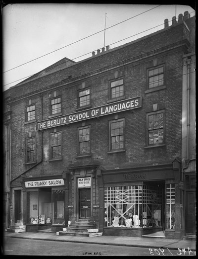115A-117A Friar Gate, Derby, Città di Derby, 1942 da George Bernard Mason