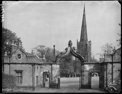 Aston Hall, Ingresso, Witton Lane, Aston Park, Aston, Birmingham, 1941 da George Bernard Mason