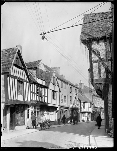 Friar Street, Worcester, Worcestershire, 1942 da George Bernard Mason