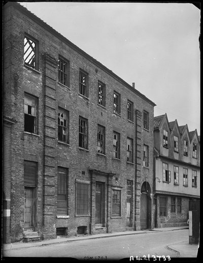 Norfolk Iron Works, Coslany Street, Norwich, Norfolk, 1942 da George Bernard Mason