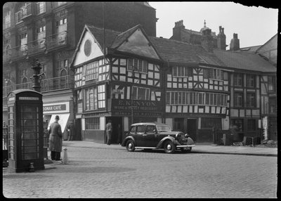 Vecchia locanda Wellington, Old Shambles, Manchester da George Bernard Wood