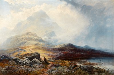 Tempesta sulle colline di Grampian da George Blackie Sticks