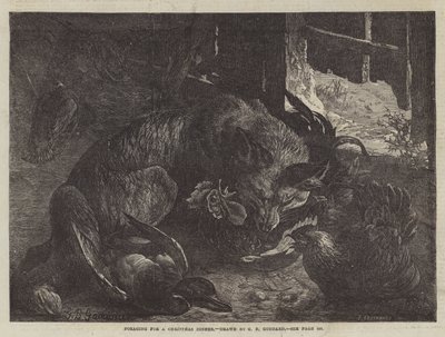 Alla ricerca di una cena di Natale da George Bouverie Goddard