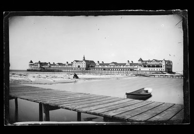 Molo di ferro, Coney Island, Brooklyn, c.1872-87 da George Bradford Brainerd
