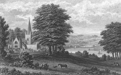 Chiesa di Whippingham, Isola di Wight, 1851 da George Brannon