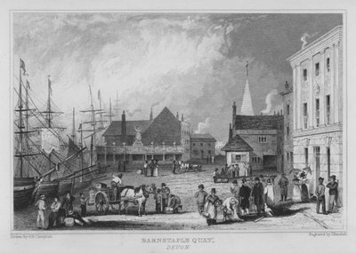 Barnstaple Quay, Devon da George Bryant Campion