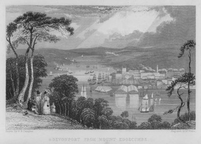 Devonport da Mount Edgecumbe da George Bryant Campion