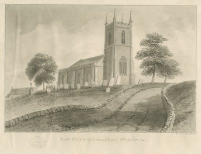 Chiesa di Ipstones da George Buckler