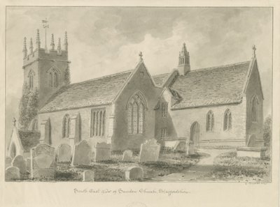Chiesa di Sandon da George Buckler