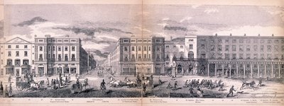 Panorama di Londra, 1849 da George C Leighton