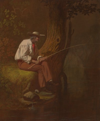 Pescatore del Mississippi da George Caleb Bingham