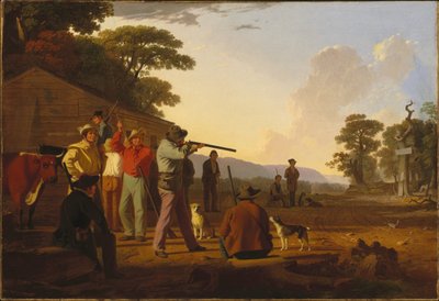 Sparare per il manzo da George Caleb Bingham