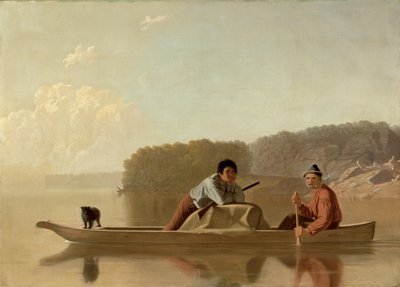 Il Ritorno dei Trapper da George Caleb Bingham