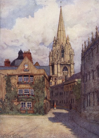 Oxford: Chiesa di Santa Maria dall
