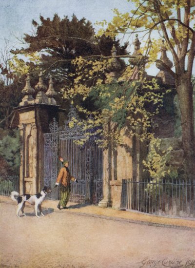 Oxford: Cancelli del Trinity College, Parks