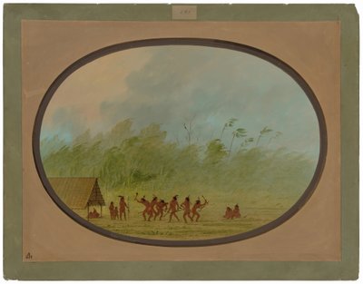 Un wigwam Connibo da George Catlin