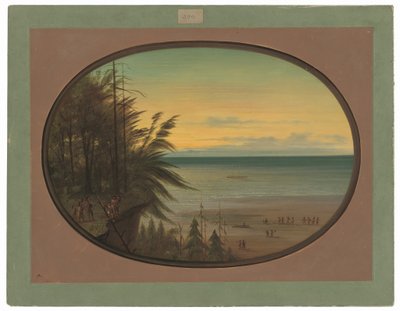 Una scala indiana - Indiani Nayas da George Catlin