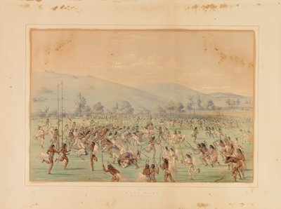 Gioco della palla - n. 23 da George Catlin