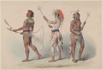 Giocatori di palla da George Catlin