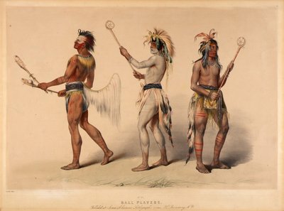 Giocatori di palla da George Catlin
