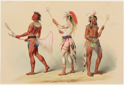 Giocatori di palla da George Catlin
