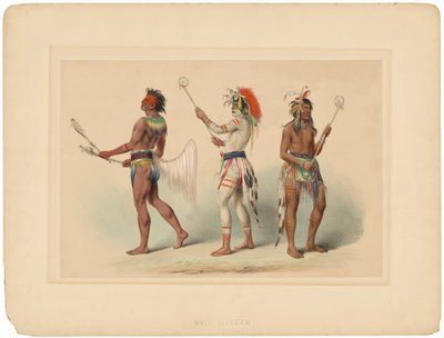 Giocatori di palla da George Catlin