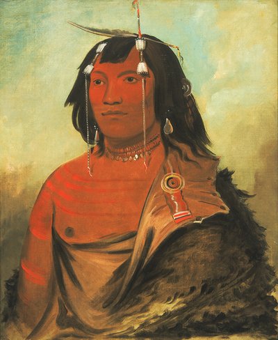 Bi-éets-ee-cure, Uomo molto dolce, 1832 da George Catlin