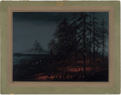 Bivacco di una Banda di Guerra Sioux da George Catlin