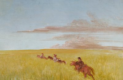 Bogard, Batiste e io, in viaggio attraverso un fondo del Missouri da George Catlin