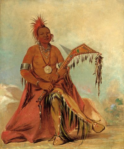 Cler-mónt, primo capo della tribù da George Catlin