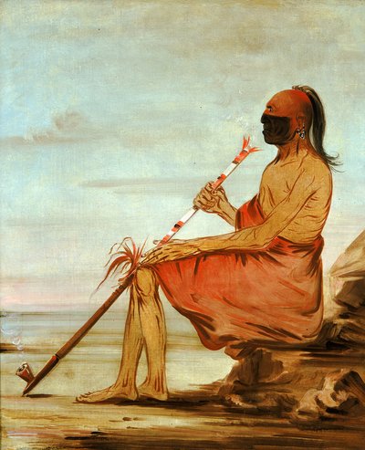 Coo-coo-coo, Il Gufo, un Capo Anziano da George Catlin