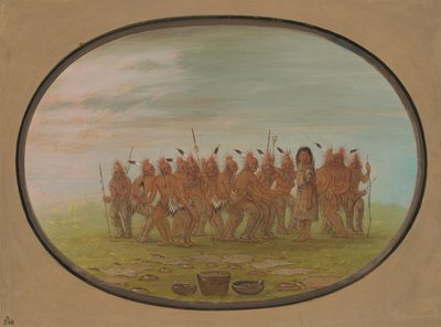 Danza al Berdache - Saukie da George Catlin