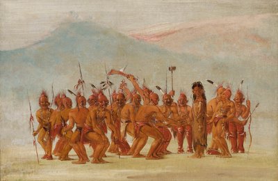 Danza al Berdash da George Catlin