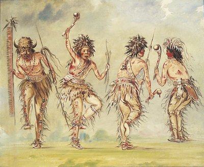 Quattro ballerini da George Catlin