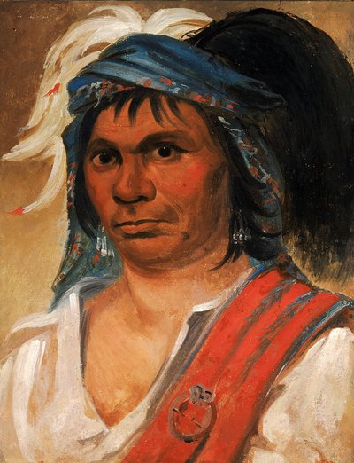 Hard Hickory, un Uomo Amabile, 1831 da George Catlin