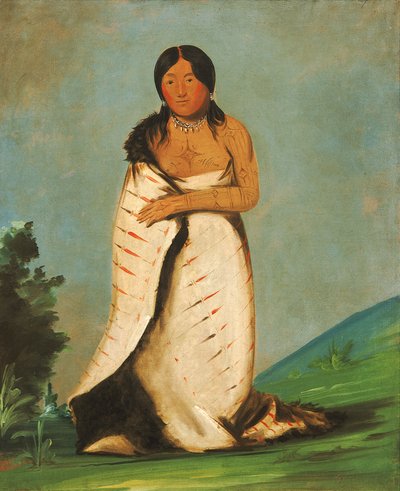 Hee-láh-dee, Pura Fontana, Moglie di The Smoke da George Catlin