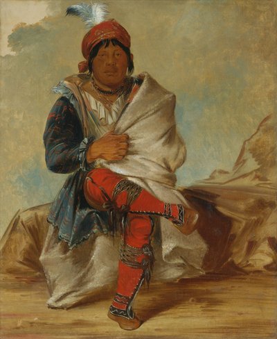 Mick-e-no-páh, Capo della Tribù, 1838 da George Catlin