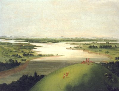 Foce del fiume Platte, 900 miglia sopra St. Louis da George Catlin